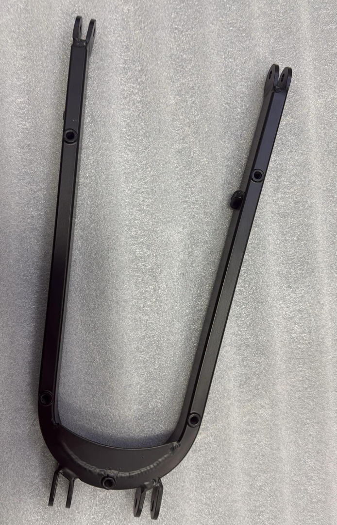 Apex 50 rear fork and rear rack