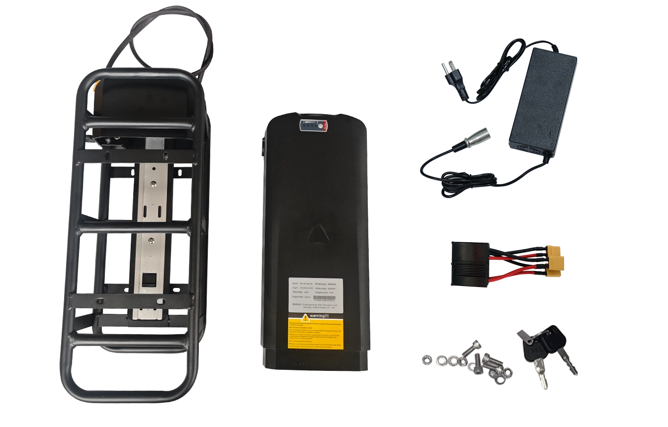 Apex 50 Rear Rack Auxiliary Battery Kit (Pre-Order – Ships by Late October)-CA