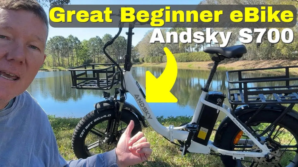 I Can't Believe What I Found Riding My Andsky S700 Electric Bike!